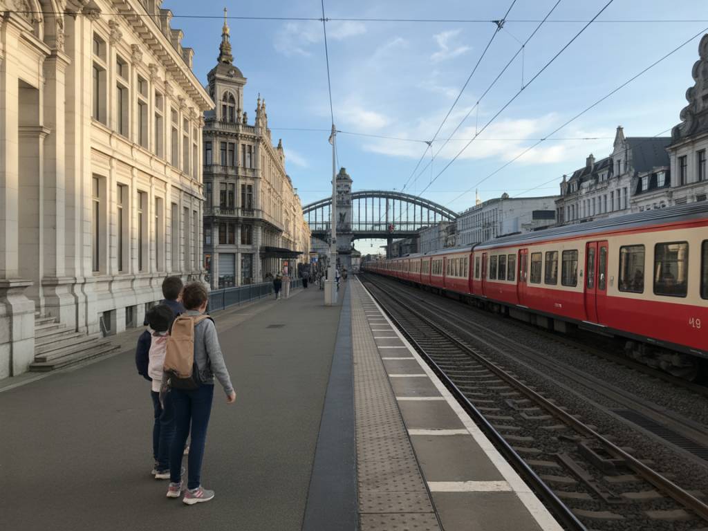 Préparer un city-trip en train au départ de la Belgique avec des enfants sans stress