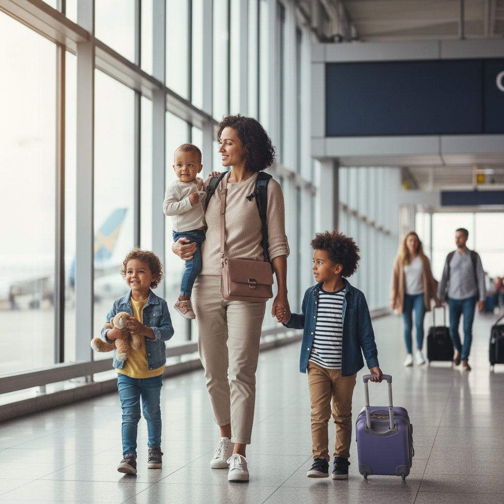Voyager en maman solo avec enfants : guide pratique pour des trajets sereins